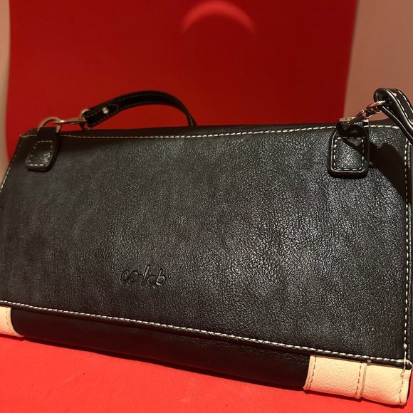 Colab Shoulder Bag-Cream and Black - Picture 4 of 5